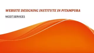 WEBSITE DESIGNING INSTITUTE IN PITAMPURA