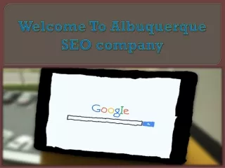 welcome to albuquerque seo company