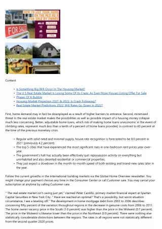 Why You Must Wait Out The Wild Housing Market