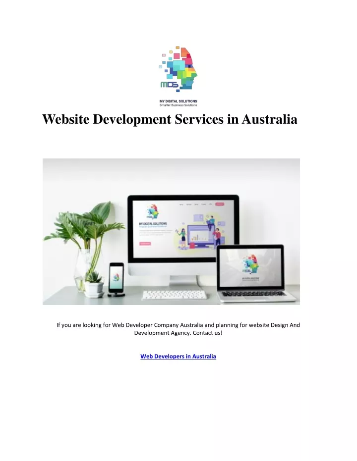 website development services in australia