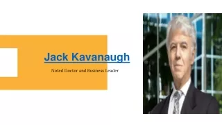 Jack Kavanaugh - As Co-Founder and Chairman of Nanotech Energy, Inc