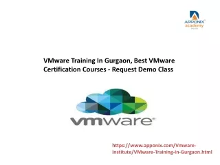 VMware Training In Gurgaon, Best VMware Certification Courses - Request Demo Class