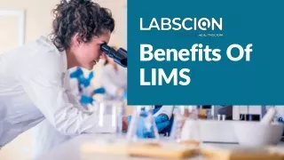 Benefits Of LIMS