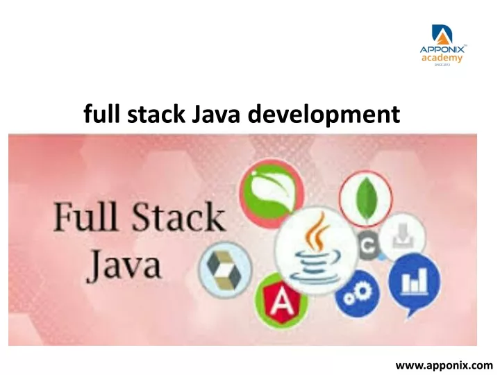 full stack java development training