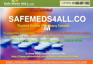 Buy Cholesterol Tablets Online