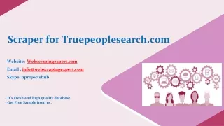 scraper for truepeoplesearch com