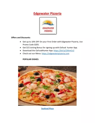 edgewater pizzeria