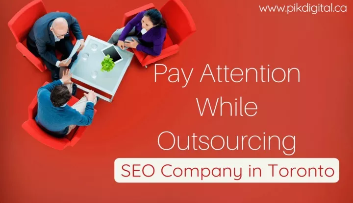 pay attention while outsourcing seo company