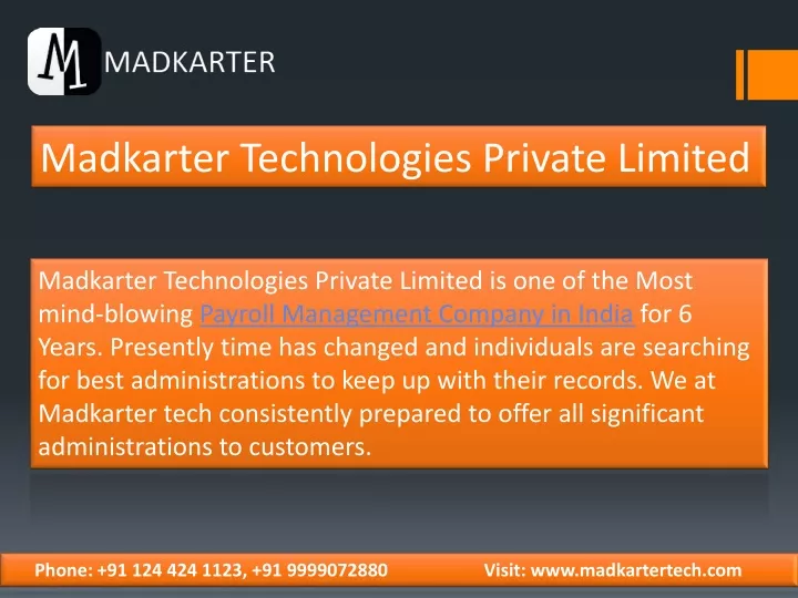 madkarter technologies private limited