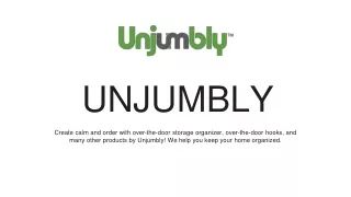 unjumbly