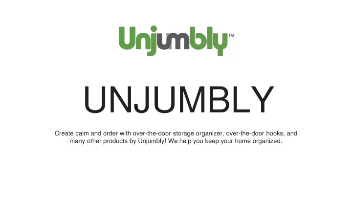 unjumbly