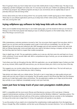 Help keep your kids secure by keeping an eye on their web-based activity