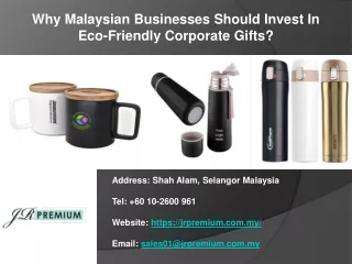 Why Malaysian Businesses Should Invest In Eco-Friendly Corporate Gifts