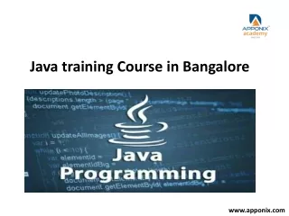 Java training course