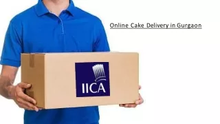 Order Online Cakes in Gurgaon With Top Bakery Chef IICA