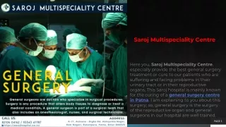 VISIT BEST GENERAL SURGERY CENTRE IN PATNA