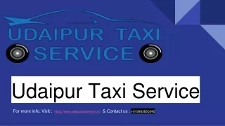 Get best Taxi Service in Udaipur |  Car Rental service in Udaipur