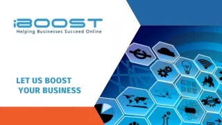 let us boost your business