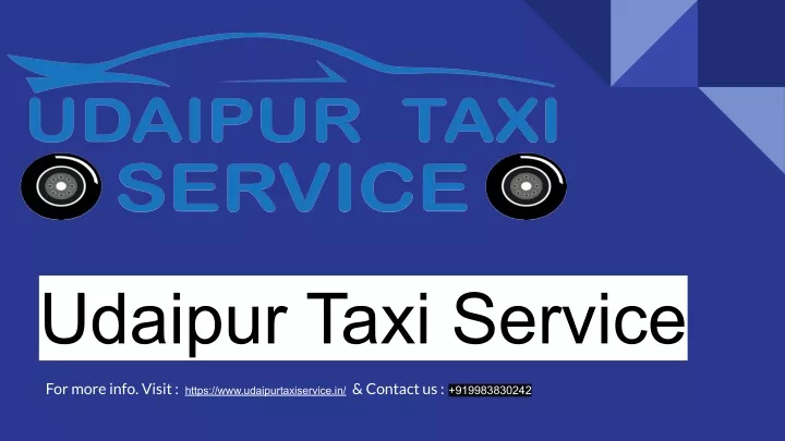 udaipur taxi service