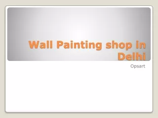 Wall Painting shop in Delhi