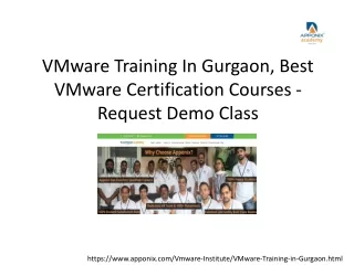 VMware Training In Gurgaon, Best VMware Certification Courses - Request Demo Class