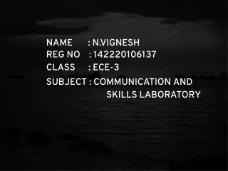 name n vignesh reg no 142220106137 class