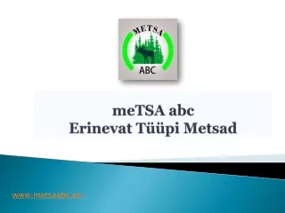 metsa abc erinevat t pi metsad