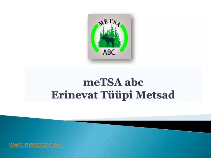 metsa abc erinevat t pi metsad