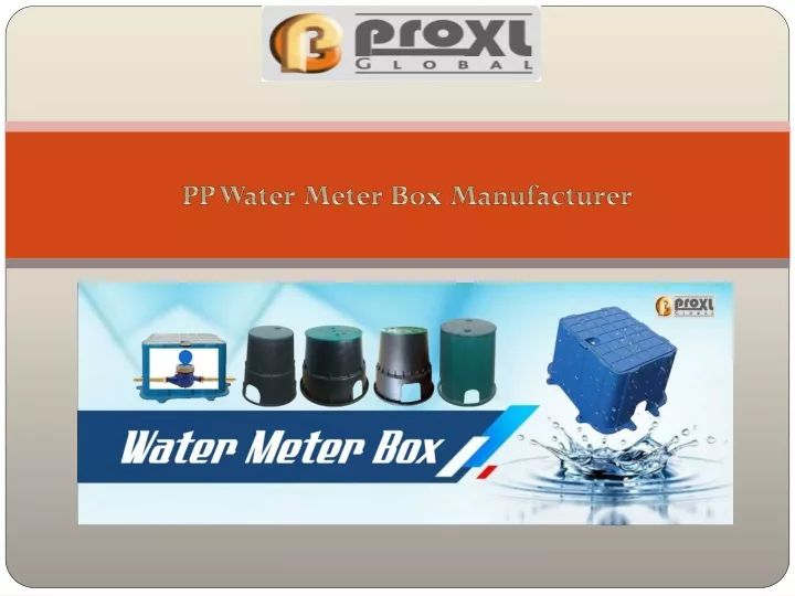 pp water meter box manufacturer