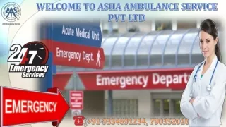 Call Sitamarhi Cardiac & ICU Ambulance Services to shift patients with AAS PVT L
