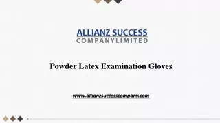 Get Powder Latex Examination Gloves Online