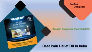 Best Pain Relief Oil in India