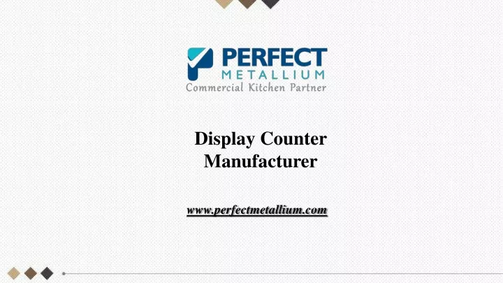 display counter manufacturer