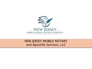 new jersey mobile notary and apostille services