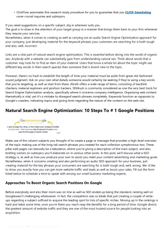 Natural Search Vs Paid Search