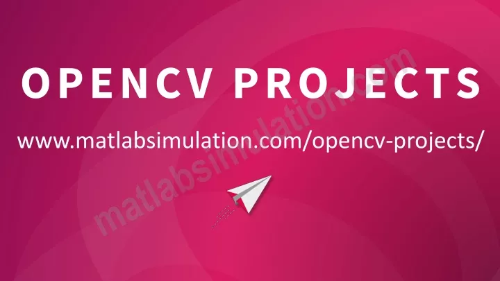opencv projects
