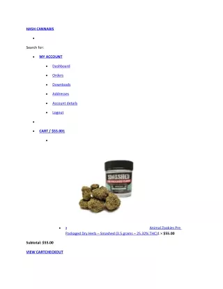 hash cannabis