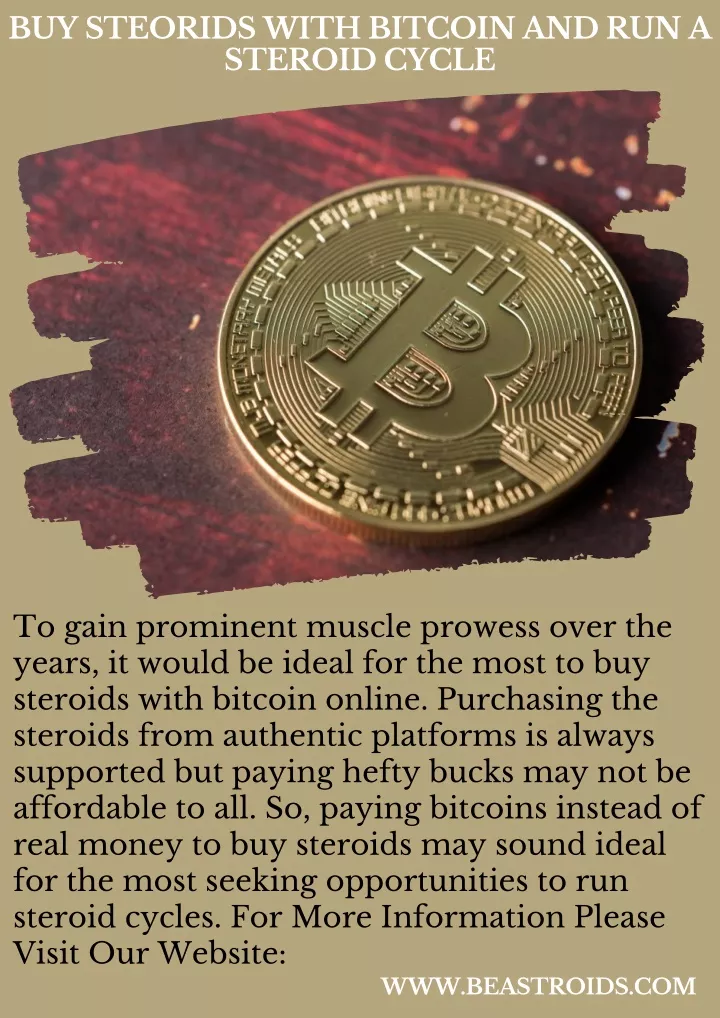 buy steorids with bitcoin and run a steroid cycle