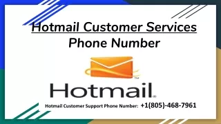 hotmail customer services phone number
