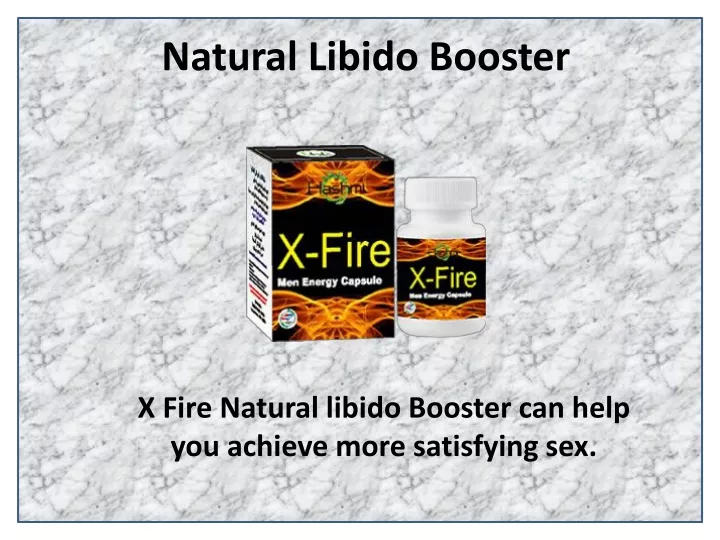 natural libido booster