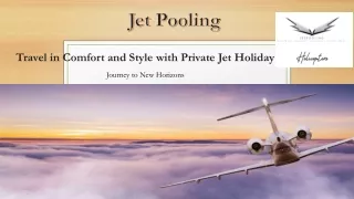 Private Jet Holidays