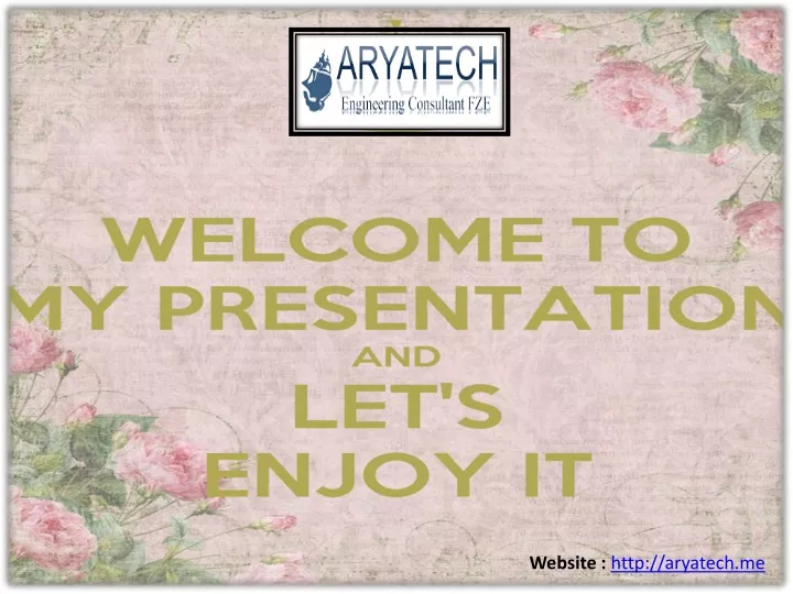 website http aryatech me