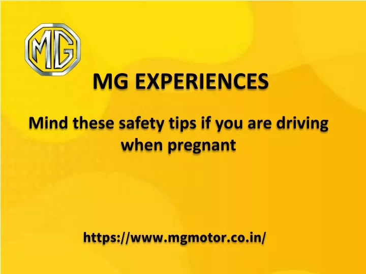 mg experiences