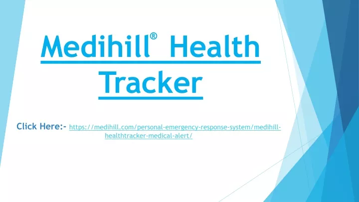 medihill health tracker