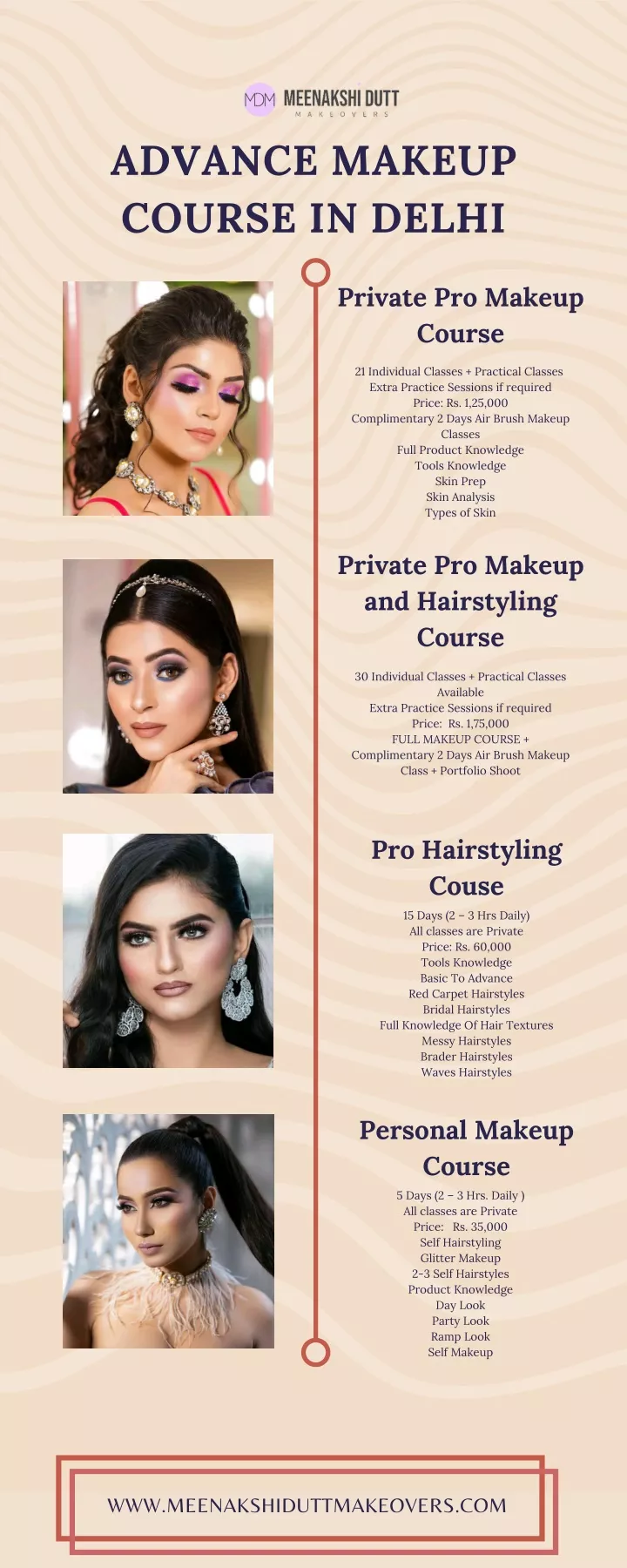 advance makeup course in delhi