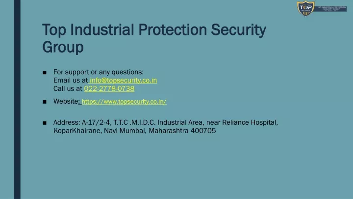 top industrial protection security group