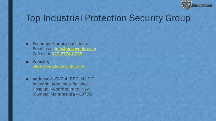 top industrial protection security group