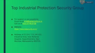 Security Guard Service Agency in Navi Mumbai | TOP IPS GROUP