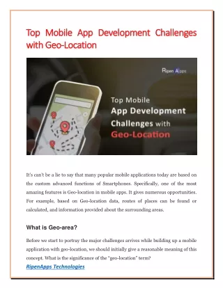 top mobile app development challenges top mobile