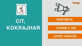 cit kokrajhar